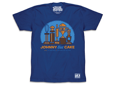 Johnny Cupcake — Johnny Eat Cake shirt design illustration music shirt t shirt