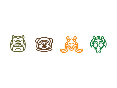 Star Wars icons v3 - Aliens