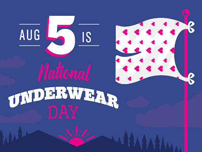 National Underwear Day by Hans Bennewitz on Dribbble