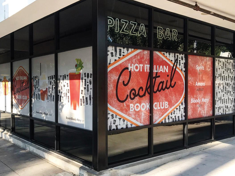 Hot Italian Cocktail Book Club by Hans Bennewitz on Dribbble