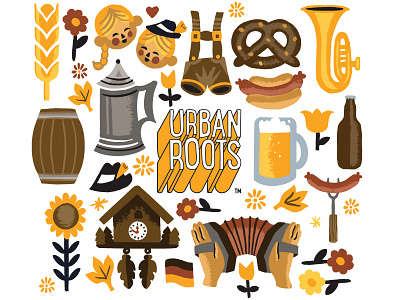 Oktoberfest illustrations