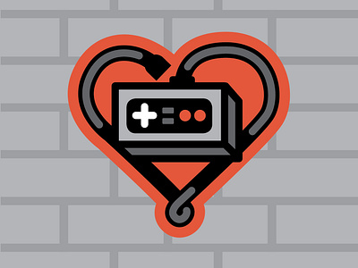 Video Game Love stickers