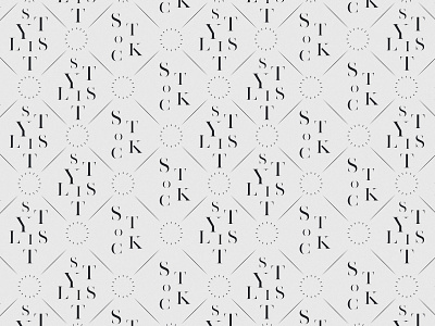 Stock Stylist Custom Logo Pattern