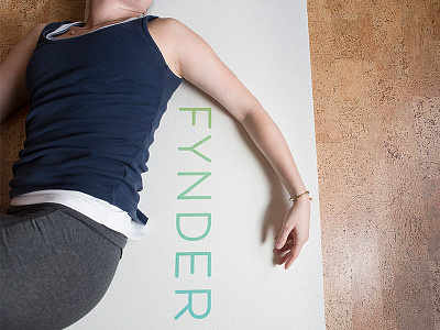 Fynder Yogatastic Mat branding focus lab fynder photography yoga