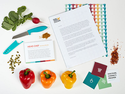 Find Your Calling: Chef Edition Collateral Case Study brand case study chef collateral lifestyle photography