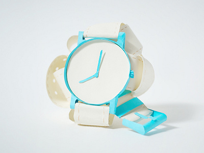 Tangled Time balance focus lab paper craft time watch