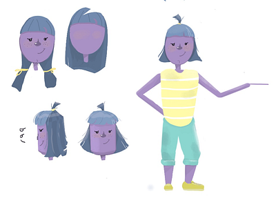 Stubborn Cartoon Characters