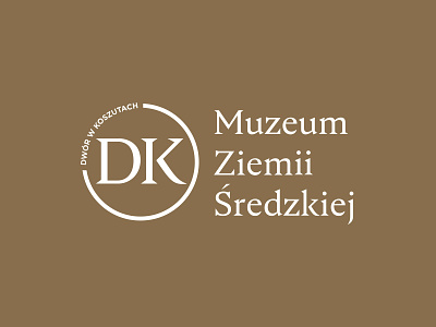 Logo for Koszuty museum branding design icon illustration logo logotype minimal typography vector