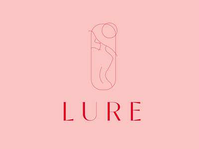 LURE logo design