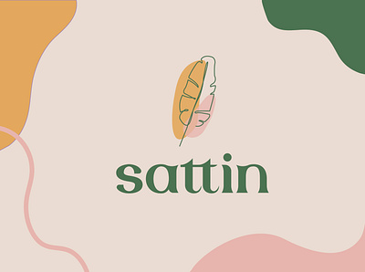 Sattin logo branding logo logodesign logos logotype typography vector