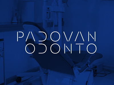 Logotype for Padovan Odonto brand design brand identity branding design logo logotype minimal modern typography wordmark