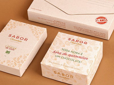 Sabor Chocolate - Packaging chocolate packaging retro vintage