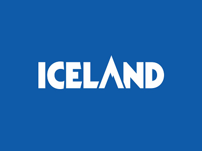 Logo for Iceland Ice Bar bar branding brazil campos do jordão ice bar iceland identity kabel logo logotype mountain typography vector wordmark