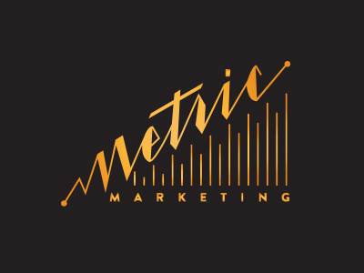 Metric Marketing Branding branding design identity logo marketing