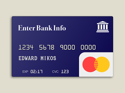 Daily UI 002 - Credit Card checkout