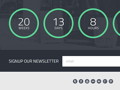 Comingsoon freebies comingsoon counter form landing newsletter social icons website