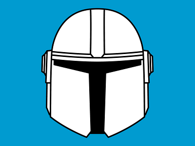 Mandalorian Helmet 2.0 clone wars design graphic graphic design illustration illustrator mandalorian star wars svg vector