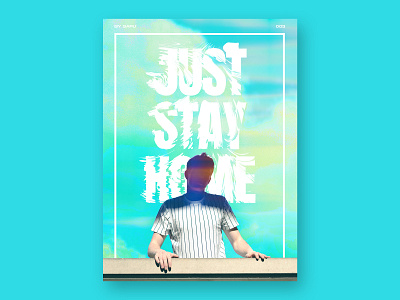 Stay Home poster poster a day poster art poster design typography