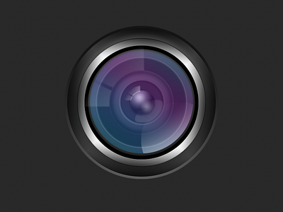 Camera design practice icon