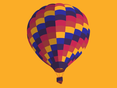 Hot air ballon