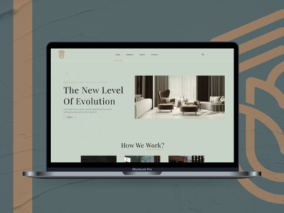 Days of UI Design 004/100 - Interior Design website page by Anas Adel ...