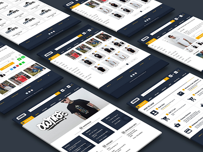 Web ui Ownrs online shop onlineshop onlineshopui ui ux webui