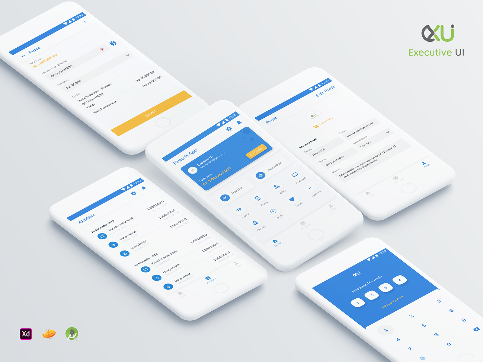 Dribbble - fintech-app.png by Yusuf Matra