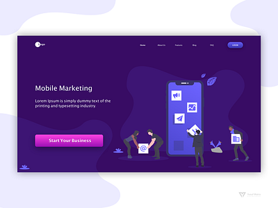 Marketing Landing Page