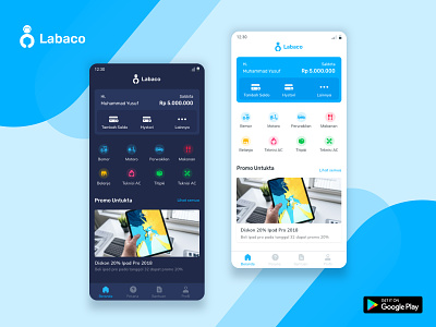 Labaco Mobile App android labaco mobile app mobile app design ui user experience user interface ux yusuf matra
