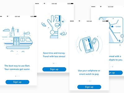 Onboarding illustrations android illustration ios onboarding product design sketch