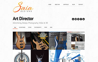 My New Site art design saia website