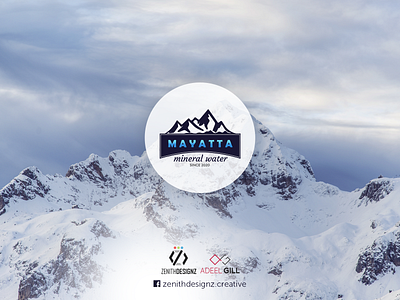 Ma Yatta Minera Water Logo branding design logo mineralwater