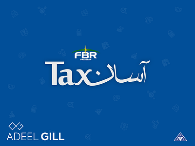 Tax Asaan Logo, FBR Pakistan at PRAL branding illustration logo logodesign logodesigns tax taxes