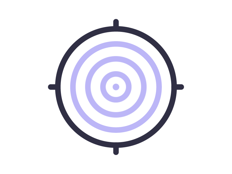 Icon Scope after effects adobe animation gif icon loop management marketing project scope target