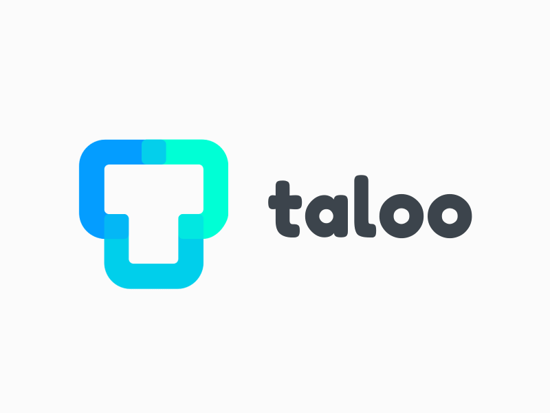 Taloo logo V1 animation branding design gif illustration logo loop motion graphic