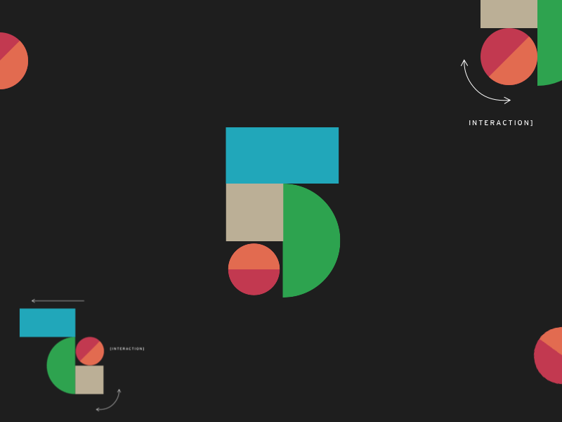 5/6 illustration motion design numbers principle app sketch typography