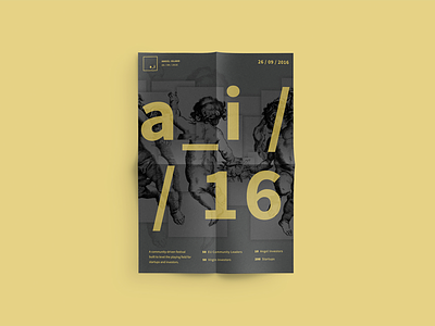 Poster design festival poster