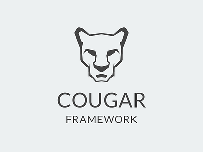 Cougar Logo animal cat cougar identity logo logotype mark