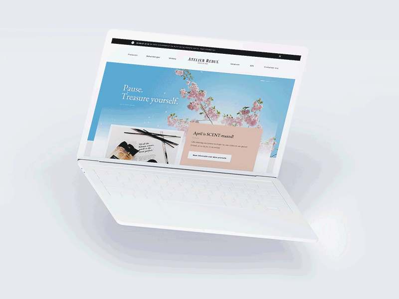 Atelier Rebul - Digital Rebranding ux design uidesign digital design visual design rebranding digitl