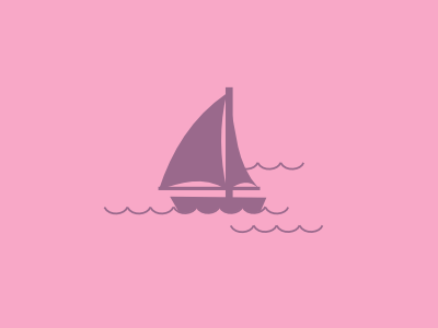 Saelbote boat lines sailboat simple water