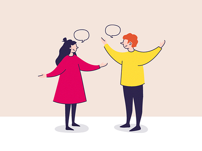 Conversation illustration