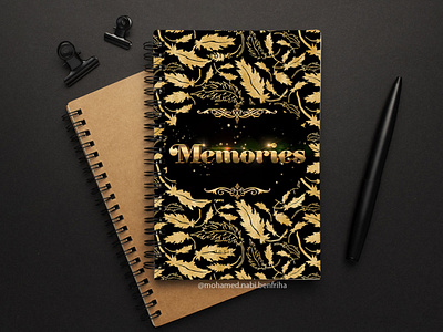 Memories Note Book branding card color design free graphic design illustration mockup note notebook vector