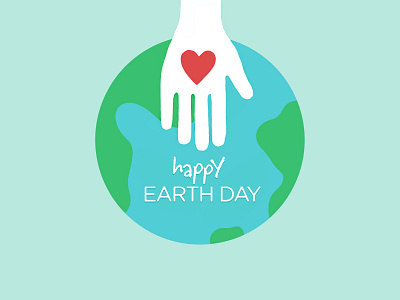 Earth Day Social Media Graphic