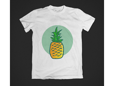 pineapple Illustration t-shirt artist artwork branding creativeart digitalart fruits illustration illustration art illustration design imagine painting photoshop photoshop art photoshopartwork pineapple spring summer t shirt t shirt design t shirts