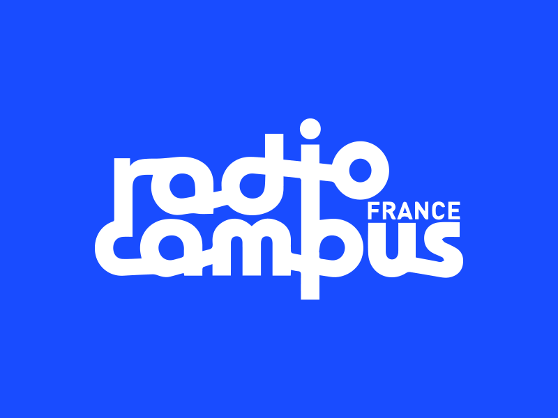 Branding for Radio Campus France app branding flat icon minimal typography ui ux vector web