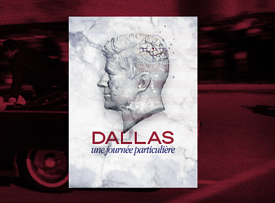 Dallas / JFK documentary - Key art movie poster branding cover design documentary movie netflix poster thumbnail