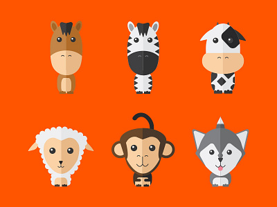 Cute Animals animals cow cute funny horse monkey sheep wildlife zebra zoo