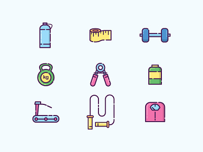 Gym Icons