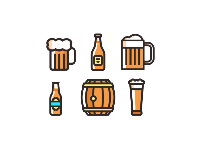 Beer Icons by Vecteezy on Dribbble