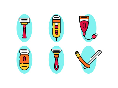 Shaver beard face hair hygiene icon icons razor shaver